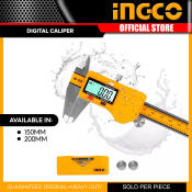 Ingco Digital Caliper Measuring Tool - 150mm or 200mm