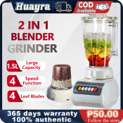 2-IN-1 Blender heavy duty with 1.5L Jug   White