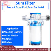 Rust Sediment Water Filter for Washing Machines and Showers