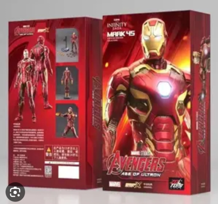 Crazy toys iron man best sale mark 45