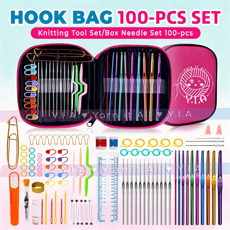 100PCS 7cm/9cm Children Colorful Plastic Needles Tapestry Binca Sewing Yarn  Needle Plastic Needles For Kids