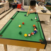 Kids Wooden Mini Billiard Table Set by Taco Billiards