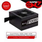 Corsair CX Series 80 PLUS® Bronze Certified Atx Psu / Power Supply Unit -