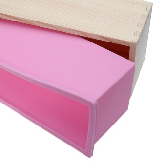 1200g Silicone Soap Loaf Mold Wooden Box DIY Making Tools - Intl April 2018 - 5 1200g Silicone Soap Loaf Mold Wooden Box DIY Making Tools - intl - 5
