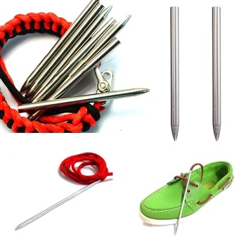 2 Pcs 3inch Stainless Steel Lacing Weave Needle - Intl June 2018 - 2 2 Pcs 3inch Stainless Steel Lacing Weave Needle - intl - 2