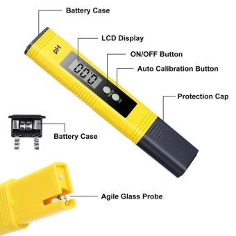 Allwin Digital PH Meter, PH Tester With ATC,0.02 PH High Accuracy,0.00-14.00 PH Measurement Range,Water Quality Tester,Auto Calibration - Intl June 2018 - 4 Allwin Digital PH Meter, PH Tester With ATC,0.02 PH High Accuracy,0.00-14.00 PH Measurement Range,Water Quality Tester,Auto Calibration - intl - 4