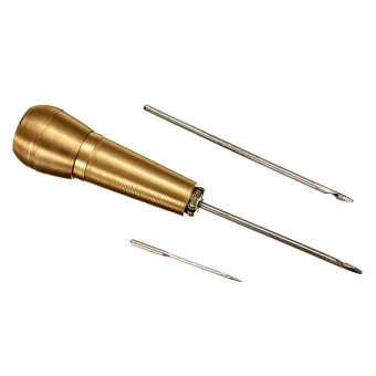 Canvas Leather Tent Sewing Awl Hand Stitcher Taper Leathercraft Needle Kit Tool June 2018 - 2 Canvas Leather Tent Sewing Awl Hand Stitcher Taper Leathercraft Needle Kit Tool - 2