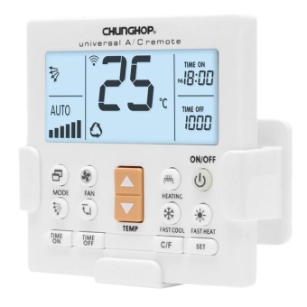CHUNGHOP K-650E Universal LCD Air-Conditioner Remote ControllerWith Bracket - Intl June 2018 - 2 CHUNGHOP K-650E Universal LCD Air-Conditioner Remote ControllerWith Bracket - intl - 2