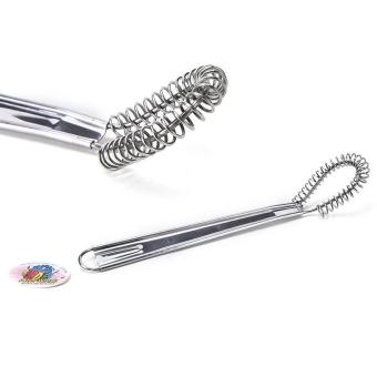Cooking Tools Steel Egg Beater Mini Whisk Milk Frother FoamerCoffee Mixer Spring Sauce Blender Accessoire De Cuisine - Intl June 2018 - 4 Cooking Tools Steel Egg Beater Mini Whisk Milk Frother FoamerCoffee Mixer Spring Sauce Blender Accessoire de cuisine - intl - 4