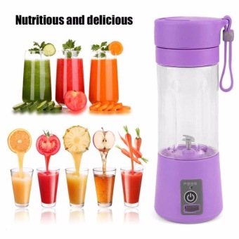 Demotech Portable USB Juice Glass Blender 380mL (Purple) July 2018 - 2 Demotech Portable USB Juice Glass Blender 380mL (Purple) - 2