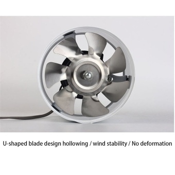 Efficient 6 Inch Wall Exhaust Ventilation Fan ( White ) June 2018 - 5 Efficient 6 inch Wall Exhaust Ventilation Fan ( White ) - 5