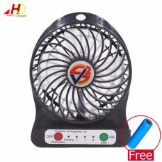 Fan For Electric Prices Brands Review In Philippines F95b Portable Mini Usb Fan Rechargeable Battery Operated Led Lamp For Indoor Outdoor