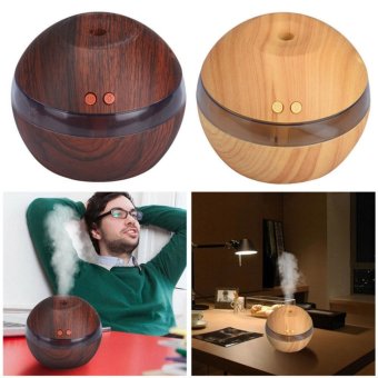 Hanyu Ultrasonic Aroma Oil Diffuser Air Humidifier Purifier AirCleaner(Dark Wood Color) - Intl June 2018 - 2 Hanyu Ultrasonic Aroma Oil Diffuser Air Humidifier Purifier AirCleaner(Dark wood color) - intl - 2