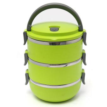 J&J 3 Layers Stainless Steel Lunch Box Thermal Insulated Handlewith FREE Nicer Dicer Plus Speedy Chopper June 2018 - 4 J&J 3 Layers Stainless Steel Lunch Box Thermal Insulated Handlewith FREE Nicer Dicer Plus Speedy Chopper - 4