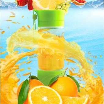 J&J Rechargeable USB Electric Fruit And Vegetable Blender CupJuicer Extractor 380mL (Green) June 2018 - 3 J&J Rechargeable USB Electric Fruit and Vegetable Blender CupJuicer Extractor 380mL (Green) - 3