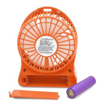 Kingdo Brand Mini USB Rechargeable Portable Cooling Desk Fan June 2018 - 3 Kingdo Brand Mini USB Rechargeable Portable Cooling Desk Fan - 3