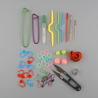 Knitting Tools Crochet Yarn Hook Stitch Accessories Supplies With Case Kit Gift June 2018 - 5 Knitting Tools Crochet Yarn Hook Stitch Accessories Supplies With Case Kit Gift - 5