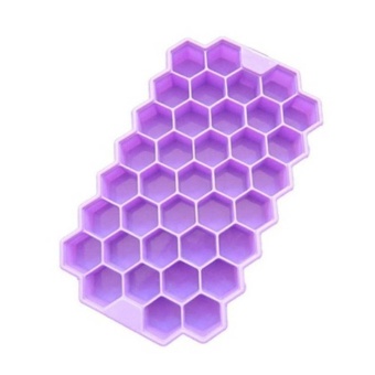 Kuhong Ice Cube Tray Honeycomb Ice Lattice Mold With Cover Frozen Ice Cream - Intl June 2018 - 2 Kuhong Ice Cube Tray Honeycomb Ice Lattice Mold With Cover Frozen Ice Cream - intl - 2