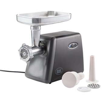 Meat Grinders, Gourmia GMG7500 Prime Plus Stainless Steel Electric Meat  Grinder Different Grinding Plates, Sausage Funnels And Kibbeh Attachment  Recipe Book Included 800 Watts ETL Approved 2200 Watts Max.