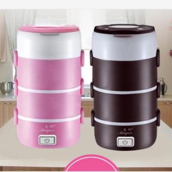 Leyi 2.2L Small Appliances Round Mini Rice Cooker 4 Layer ElectricLunch Box Electronic Heating Lunch Box - Intl June 2018 - 2 Leyi 2.2L Small appliances Round Mini Rice Cooker 4 Layer ElectricLunch Box Electronic Heating Lunch Box - intl - 2