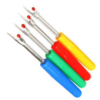 Plastic Handle Seam Ripper Sewing Tool (Multicolored) June 2018 - 2 Plastic Handle Seam Ripper Sewing Tool (Multicolored) - 2