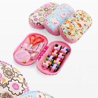 Portable Mini Sewing Kit Box With Needle Threads Pin Scissor - Intl June 2018 - 3 Portable Mini Sewing Kit Box with Needle Threads Pin Scissor - intl - 3