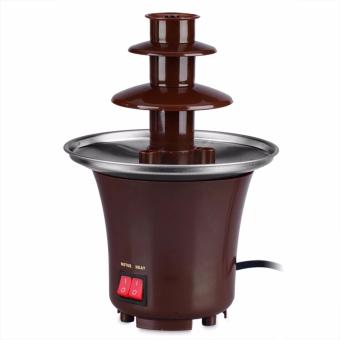 Rukia Mini Chocolate Fountain (Brown) With Cake Pop And CupcakeStand June 2018 - 3 Rukia Mini Chocolate Fountain (Brown) with Cake Pop and CupcakeStand - 3