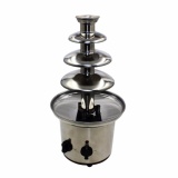 Stainless Steel 4-Layered Chocolate Fondue Fountain