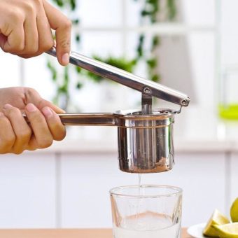 Stainless Steel Hand Press Lemon Orange Squeezer Juicer Kitchen BarTools July 2018 - 2 Stainless Steel Hand Press Lemon Orange Squeezer Juicer Kitchen BarTools - 2