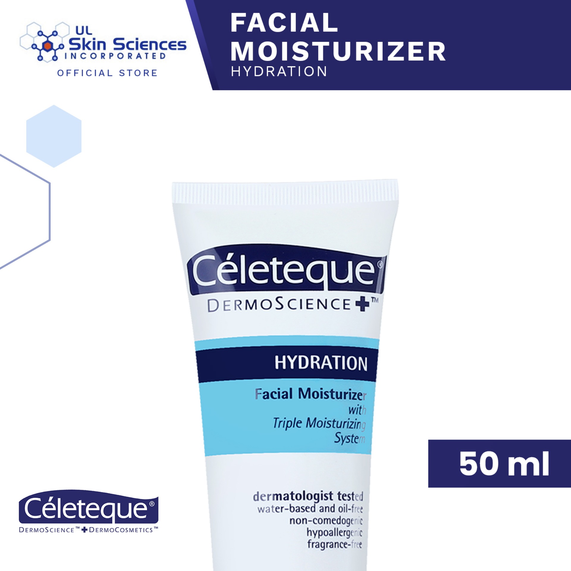 celeteque moisturizer water based