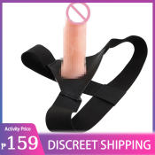 Lifelike Hollow Dildo - Nice Women Toy Safety Belt