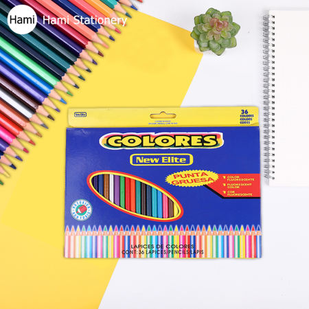 Kids Wooden Art Painting Colored Pencil Set by HGS