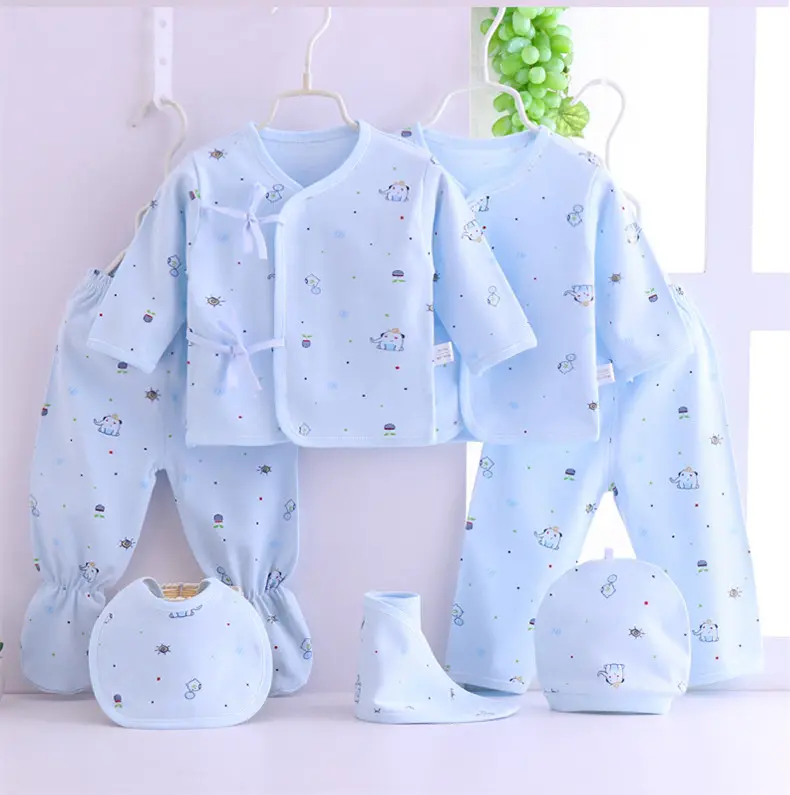 7 piece baby clothes set