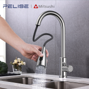 Mitsushi Ready Stock Pull Out Kitchen Faucet