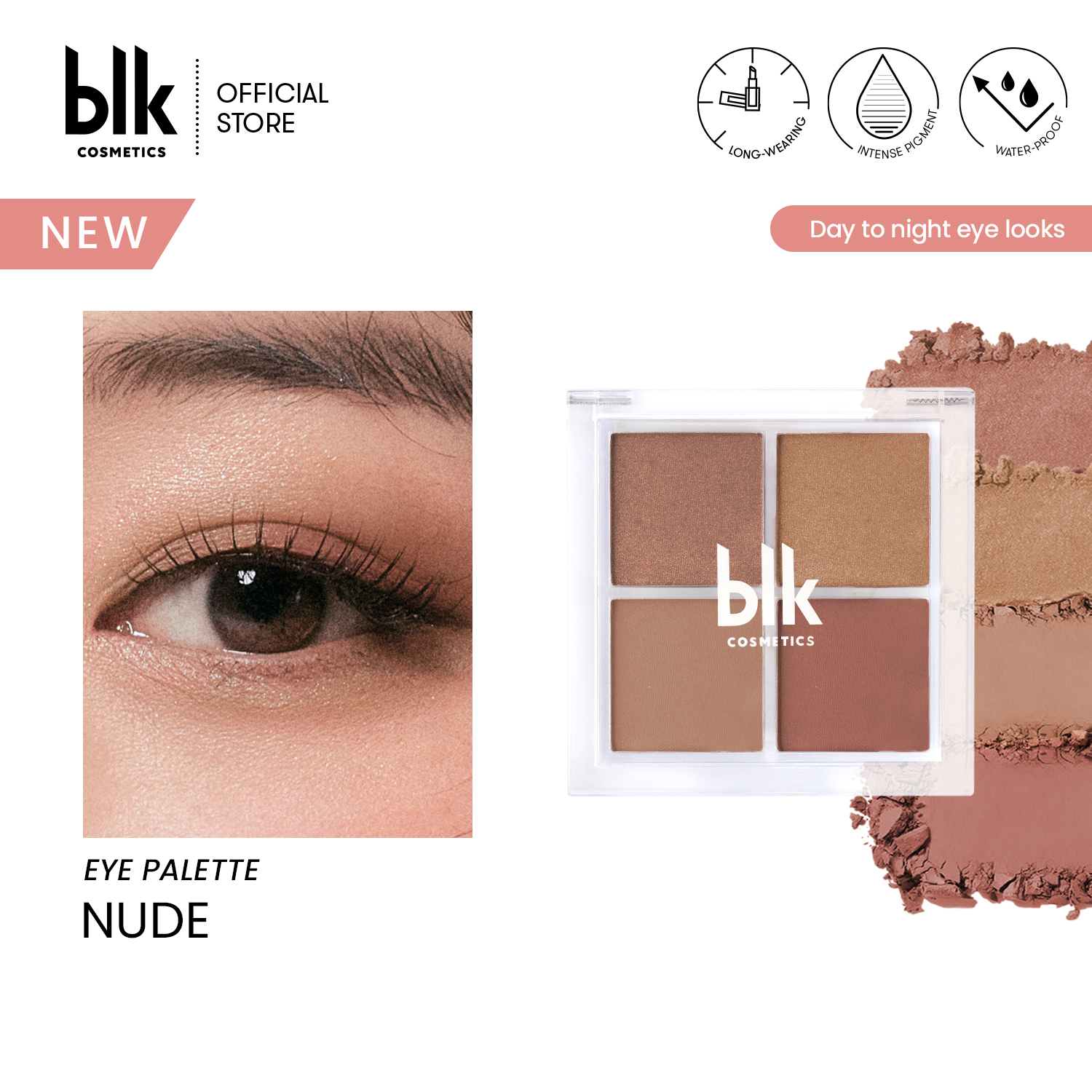 Discount on Blk Cosmetics  shoes - SKU: Blk Cosmetics Daydream Eyeshadow Palette Nude