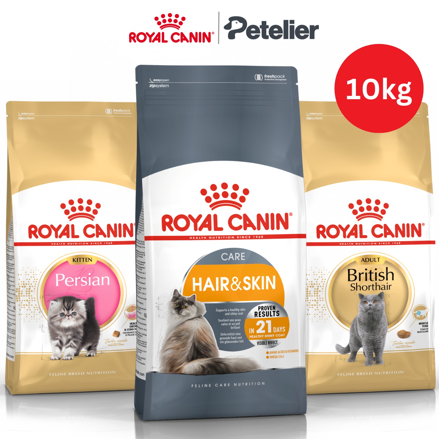 Royal Canin Dry Cat Food 10kg for All Breeds