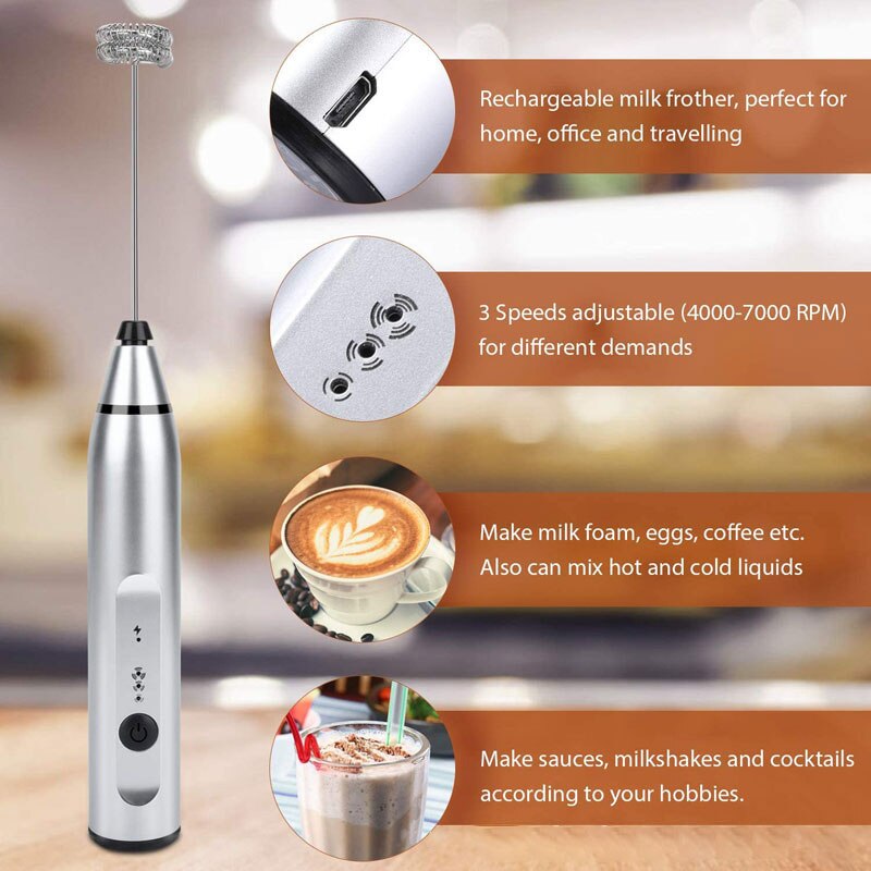 Promo Mini Hand Mixer Coffee Mixer Hand Blender Pengaduk Kopi USB Portable  Diskon 23% di Seller Cahaya Hati Dho - Tegal Alur, Kota Jakarta Barat