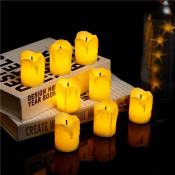 Simulated black-core led candle lamp