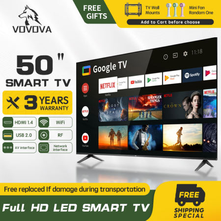 VOVOVA Smart TV - Full HD LED, WiFi, On Sale