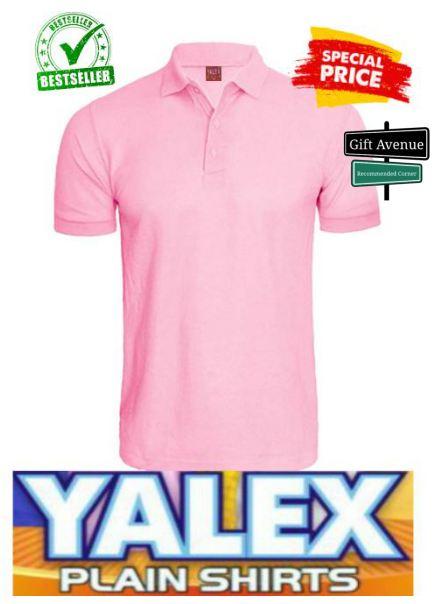Yalex Colored LIGHT PINK POLO Shirt 