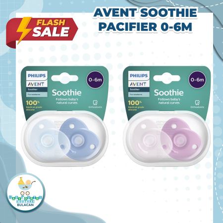 Avent Super Soothie Pacifier for Baby 0-6m, Baby Fourths