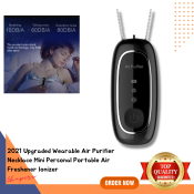 Portable Air Purifier Necklace with Ionizer - Upgraded 2021