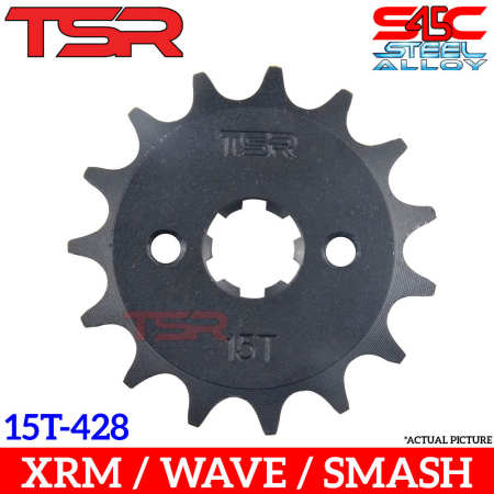 TSR Engine Sprocket 15T for Honda and Suzuki Motorcycles