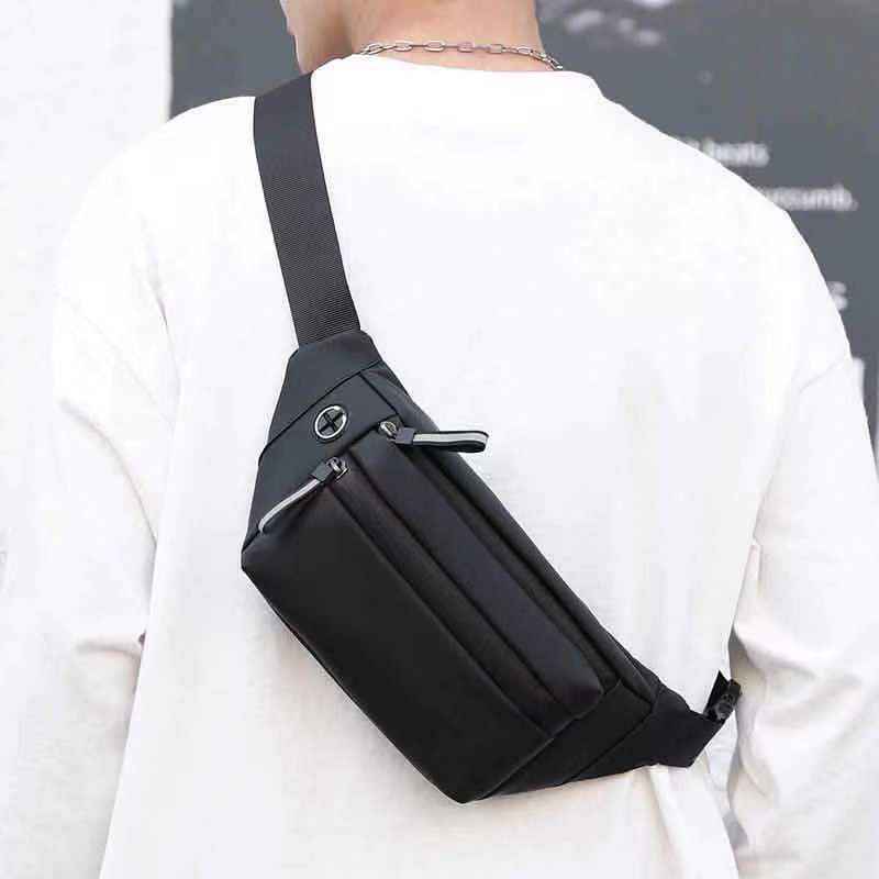 fashion belt bag for men waterproof sling bag for men KOREAN Crossbody ...