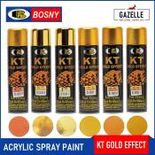 Bosny KT Gold Metallic Spray Paint