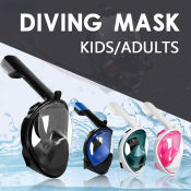2023NEW Full Face Snorkeling Mask Set for Adults