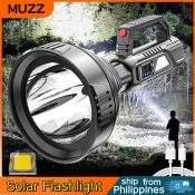 Rechargeable Waterproof Solar Searchlight by MUZZ