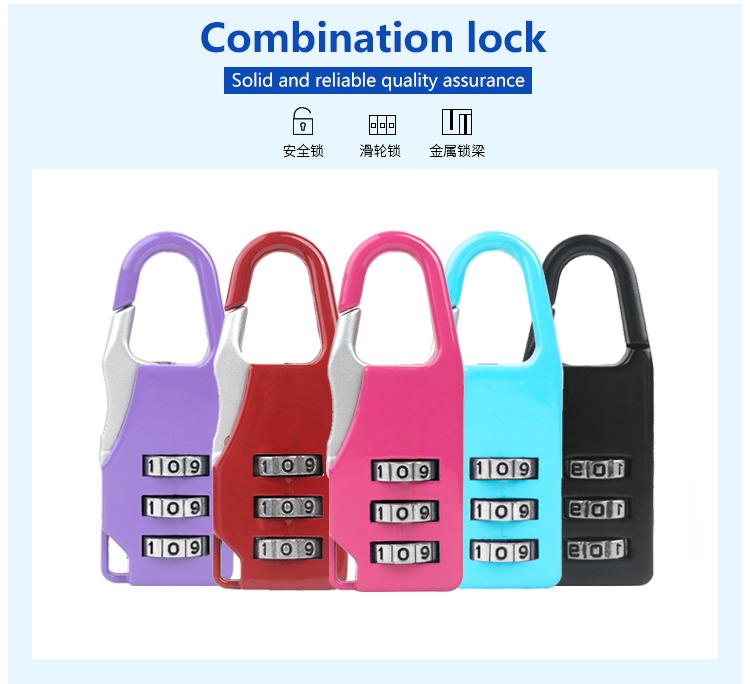 3 combination lock