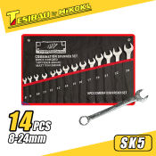 14pcs Tool Steel Dual Purpose Allen Wrench Set by HIKOKL