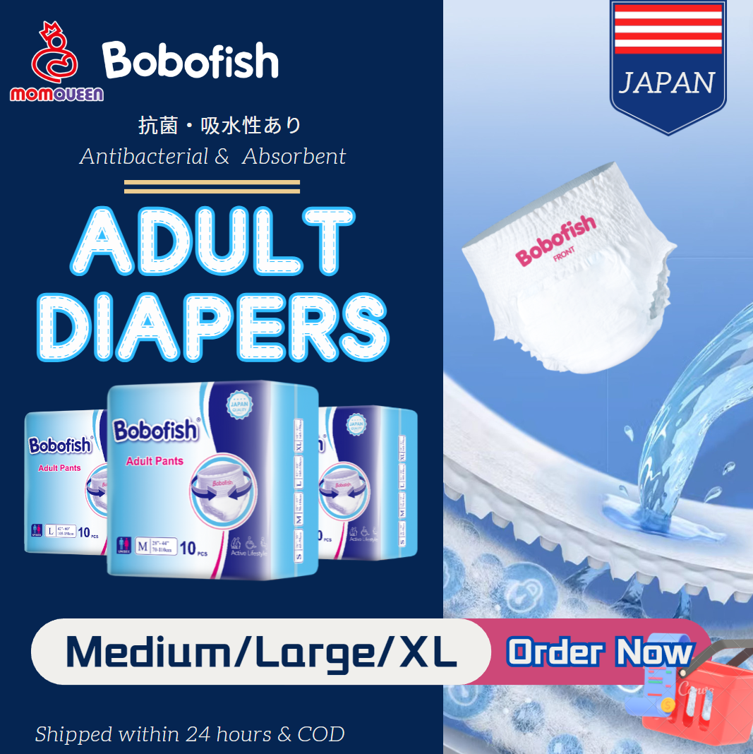 MQ Bobofish Disposable Adult Diaper Pull-ups for Seniors